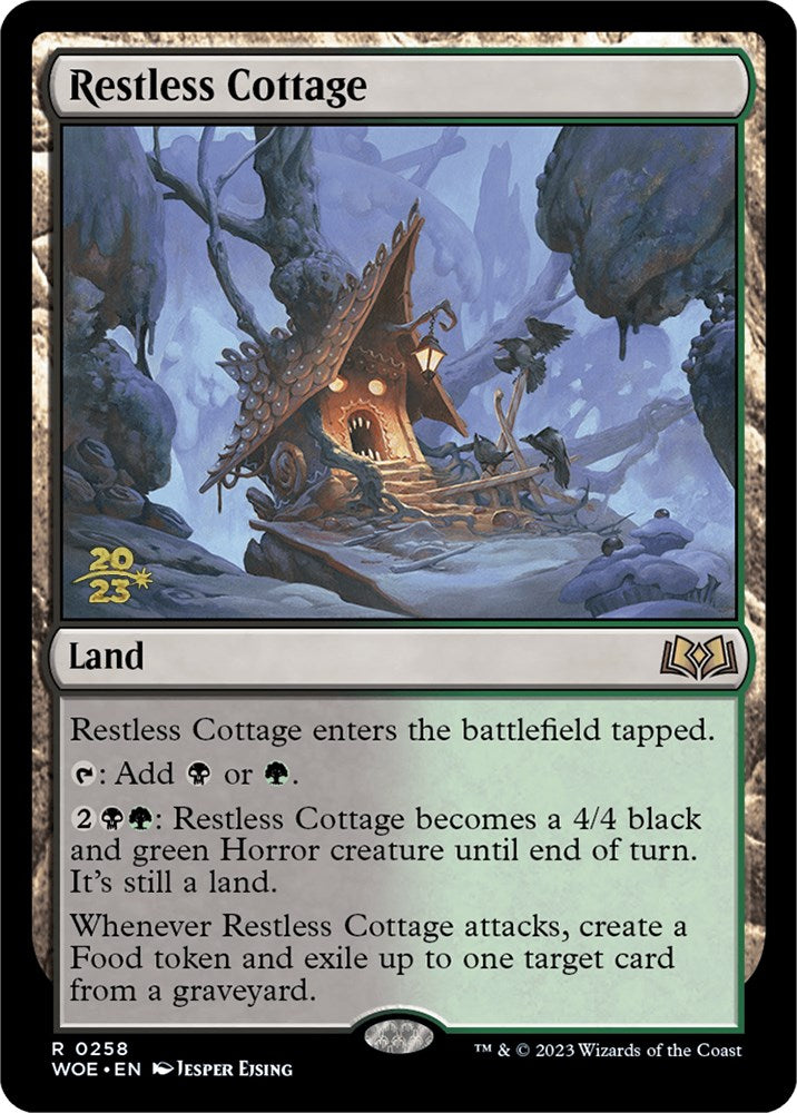 Restless Cottage [Wilds of Eldraine Prerelease Promos] | The CG Realm