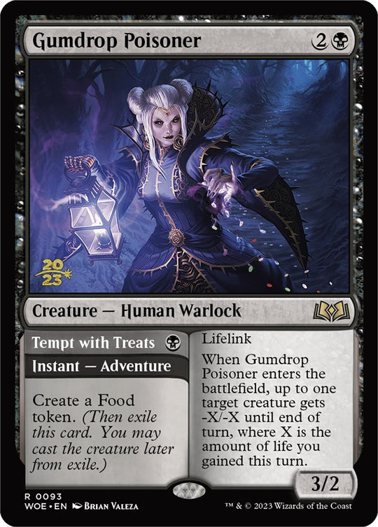 Gumdrop Poisoner (PRE-093) - Wilds of Eldraine Promos Foil