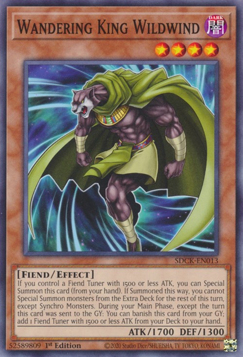 Wandering King Wildwind [SDCK-EN013] Common | The CG Realm