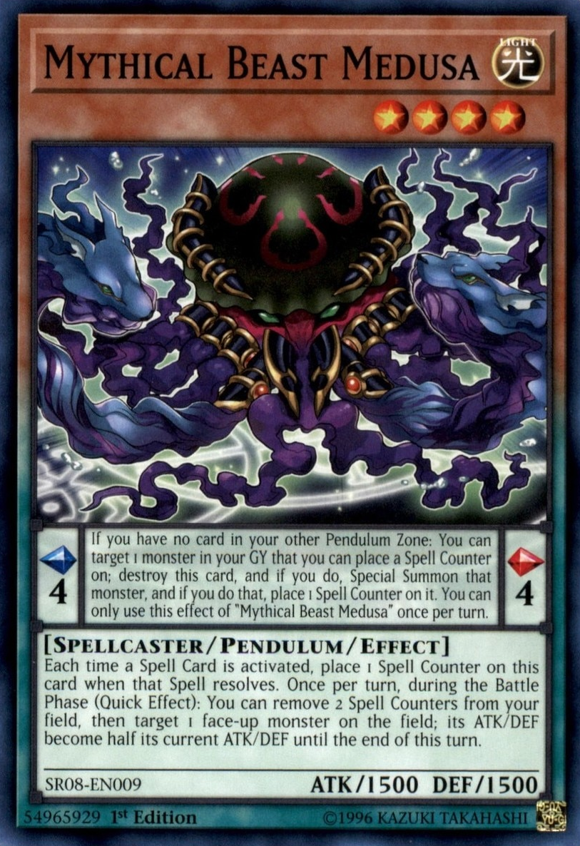 Mythical Beast Medusa [SR08-EN009] Common | The CG Realm