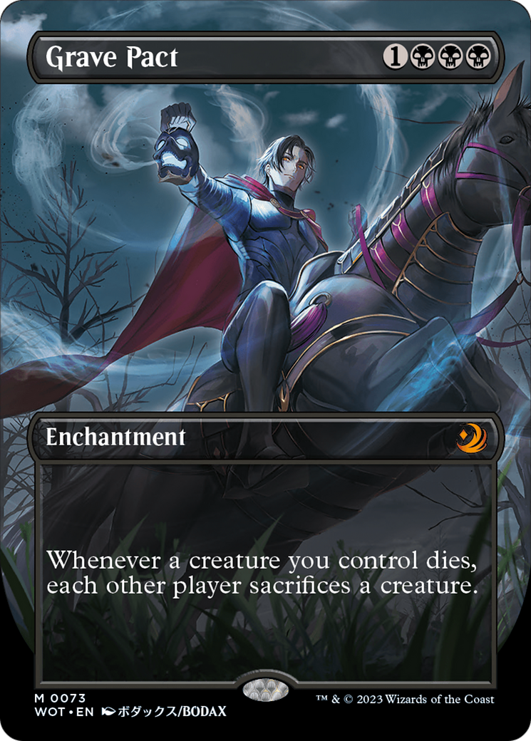 Grave Pact (Anime Borderless) [Wilds of Eldraine: Enchanting Tales] | The CG Realm