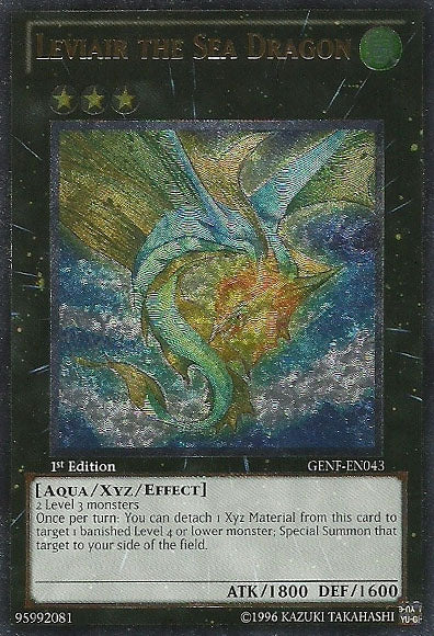 Leviair the Sea Dragon [GENF-EN043] Ultimate Rare | The CG Realm