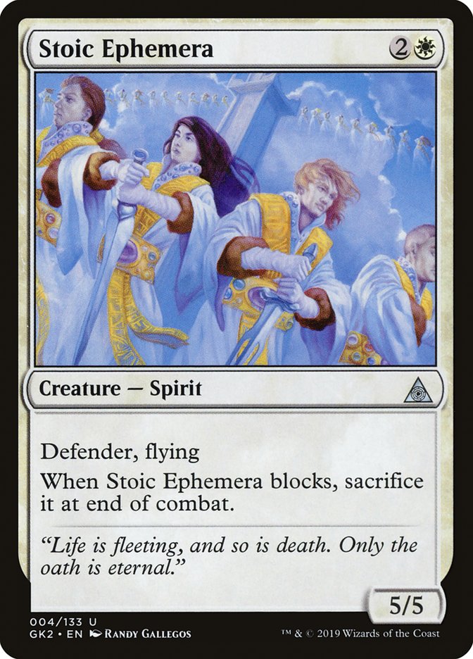 Stoic Ephemera [Ravnica Allegiance Guild Kit] | The CG Realm