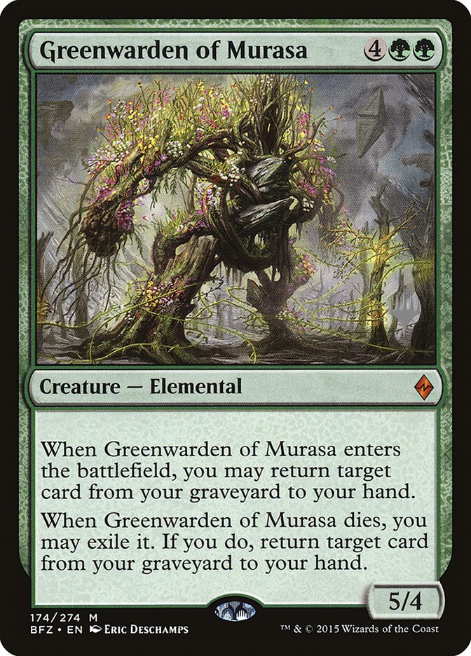 Greenwarden of Murasa (Promo Pack) [Battle for Zendikar Promos] | The CG Realm