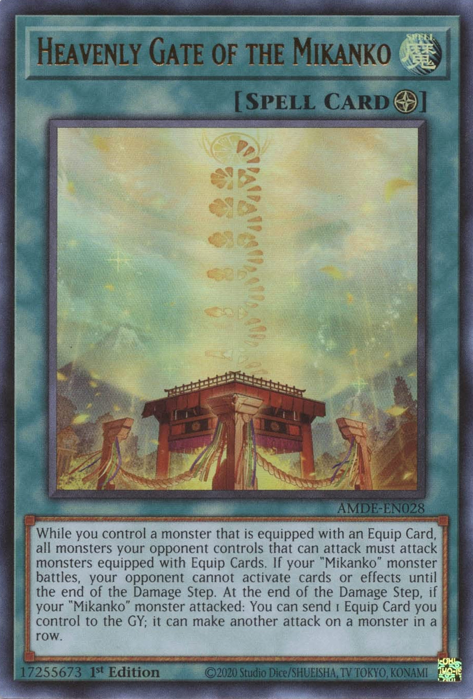 Heavenly Gate of the Mikanko [AMDE-EN028] Ultra Rare | The CG Realm