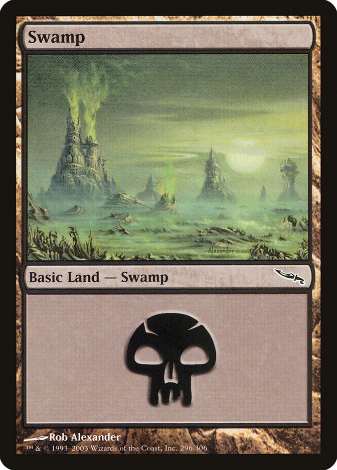 Swamp (296) [Mirrodin] | The CG Realm