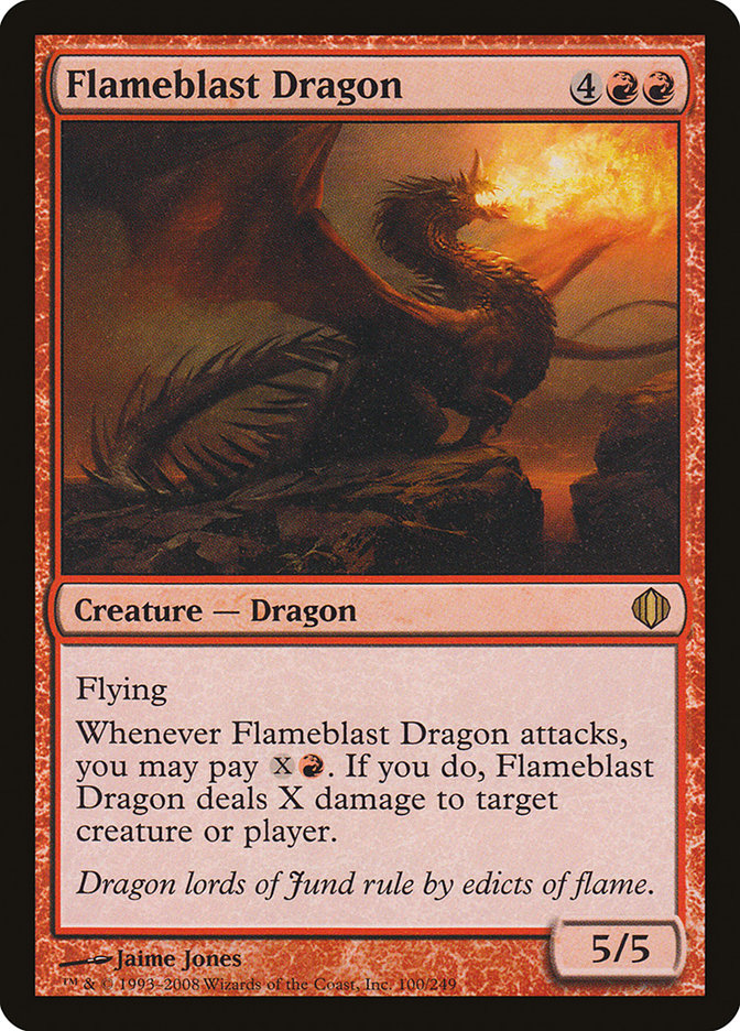 Flameblast Dragon [Shards of Alara] | The CG Realm