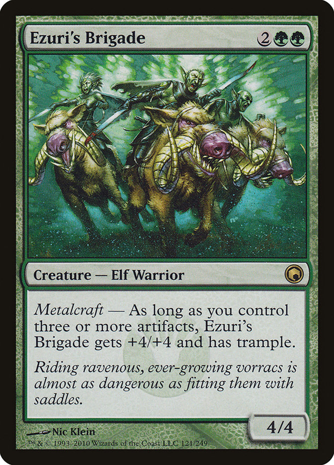 Ezuri's Brigade [Scars of Mirrodin] | The CG Realm