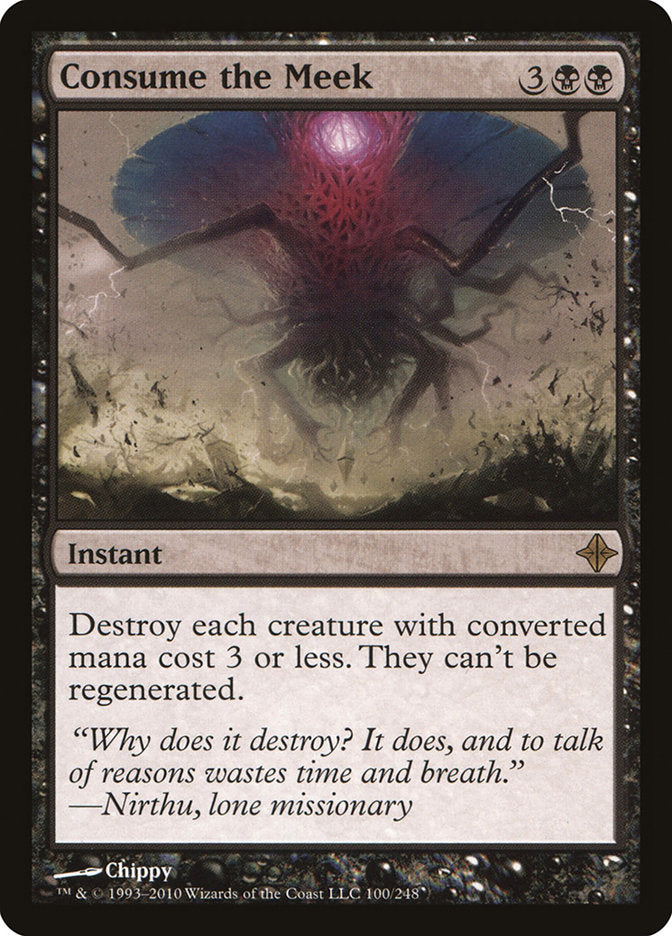 Consume the Meek [Rise of the Eldrazi] | The CG Realm