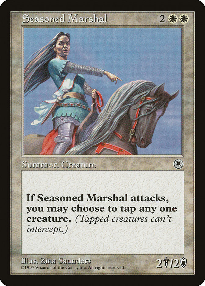 Seasoned Marshal [Portal] | The CG Realm