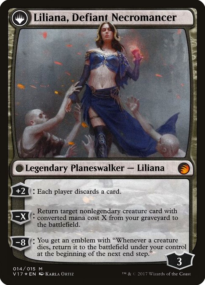 Liliana, Heretical Healer // Liliana, Defiant Necromancer [From the Vault: Transform] | The CG Realm