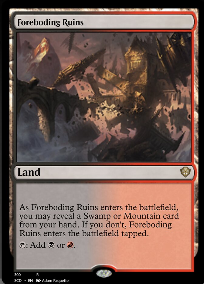 Foreboding Ruins [Starter Commander Decks] | The CG Realm