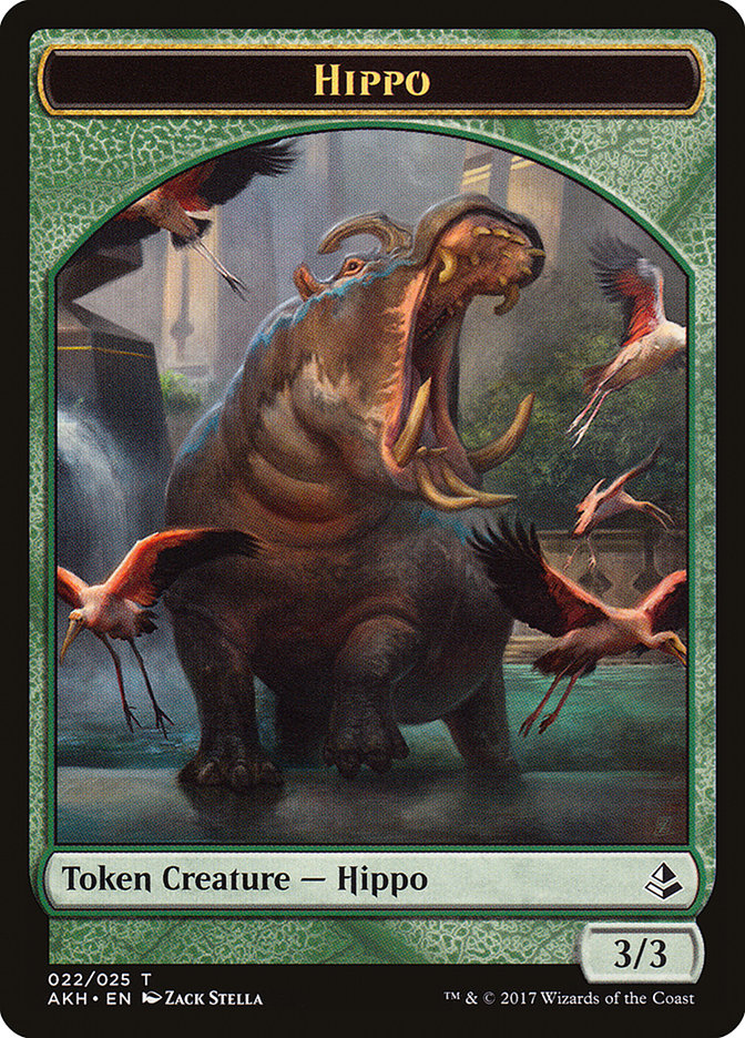 Hippo Token [Amonkhet Tokens] | The CG Realm