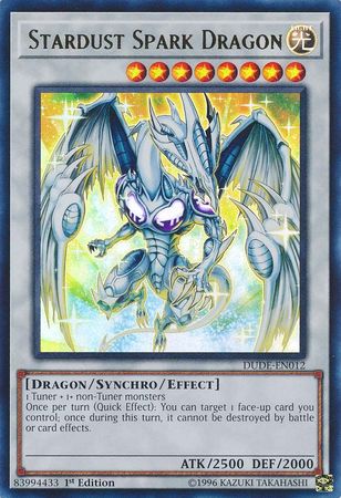 Stardust Spark Dragon [DUDE-EN012] Ultra Rare | The CG Realm