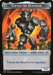 Eldrazi Spawn // Tuktuk the Returned Double-Sided Token [Double Masters Tokens] | The CG Realm