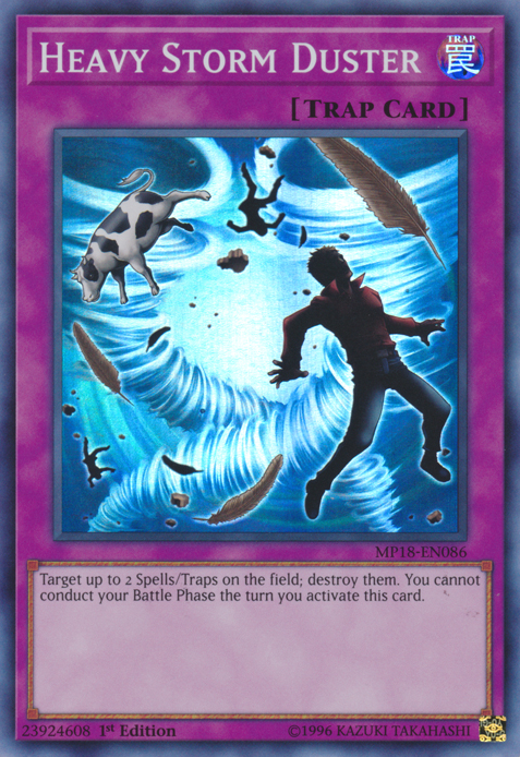 Heavy Storm Duster [MP18-EN086] Super Rare | The CG Realm