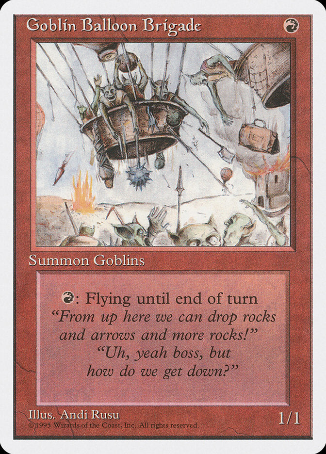 Goblin Balloon Brigade [Fourth Edition] | The CG Realm