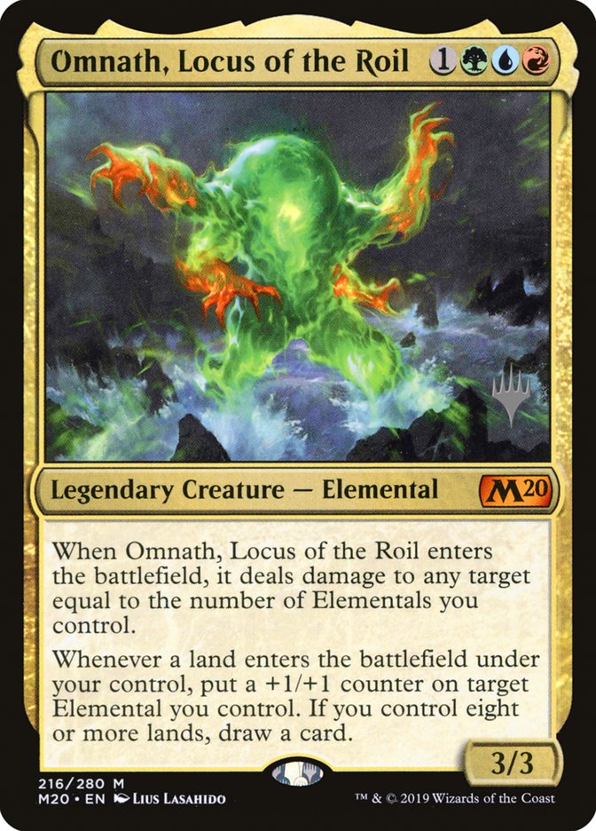 Omnath, Locus of the Roil (Promo Pack) [Core Set 2020 Promos] | The CG Realm
