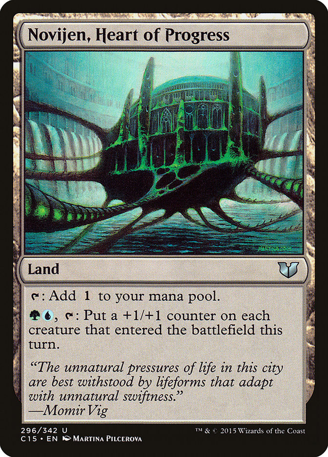 Novijen, Heart of Progress [Commander 2015] | The CG Realm