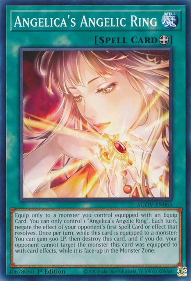 Angelica's Angelic Ring [AGOV-EN065] Common | The CG Realm