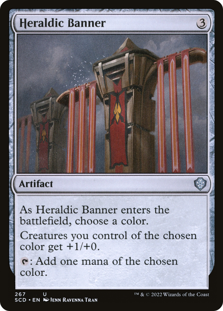 Heraldic Banner [Starter Commander Decks] | The CG Realm