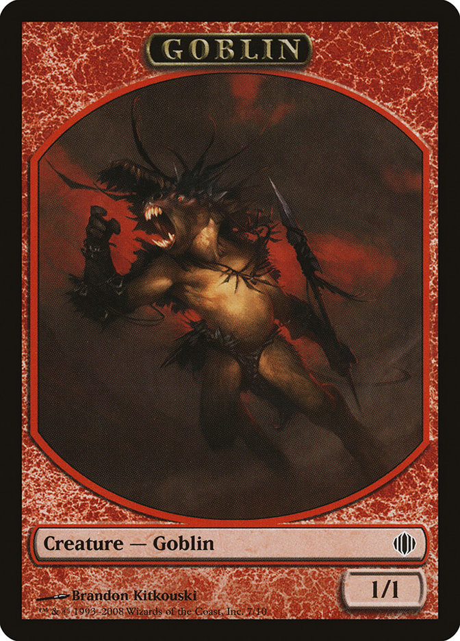 Goblin Token [Shards of Alara Tokens] | The CG Realm