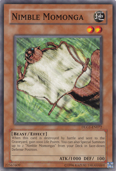 Nimble Momonga [DLG1-EN072] Common | The CG Realm
