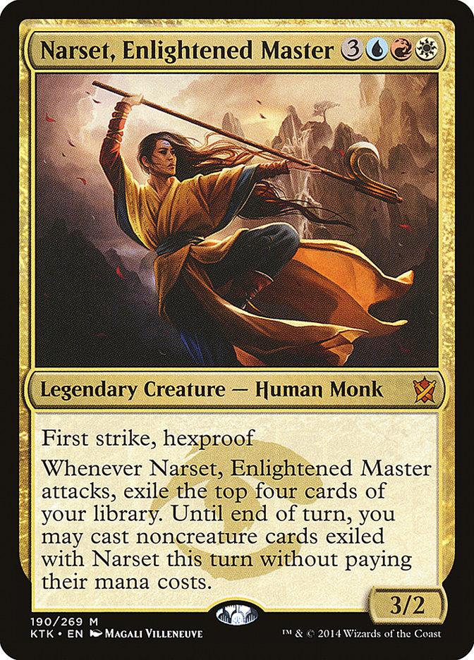 Narset, Enlightened Master [Khans of Tarkir] | The CG Realm