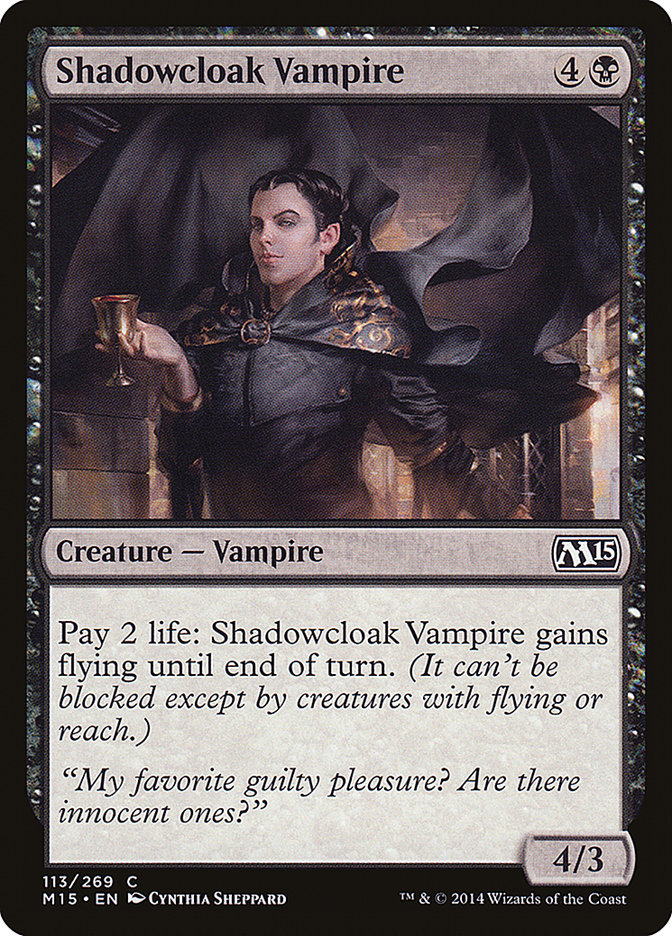 Shadowcloak Vampire [Magic 2015] | The CG Realm