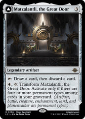 Matzalantli, the Great Door // The Core [The Lost Caverns of Ixalan] | The CG Realm
