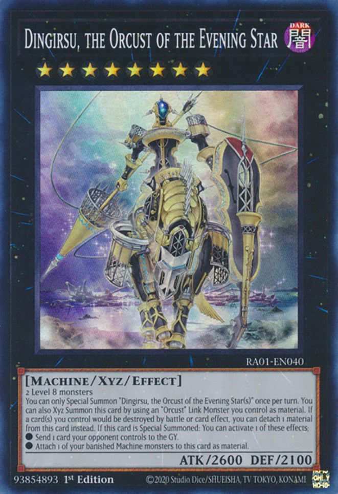 Dingirsu, the Orcust of the Evening Star [RA01-EN040] Super Rare | The CG Realm
