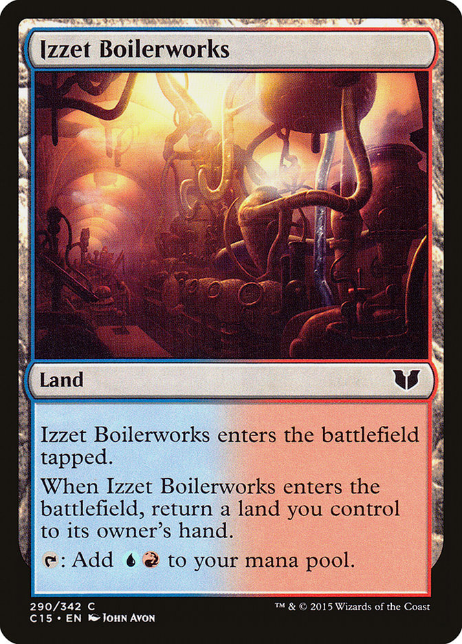 Izzet Boilerworks [Commander 2015] | The CG Realm