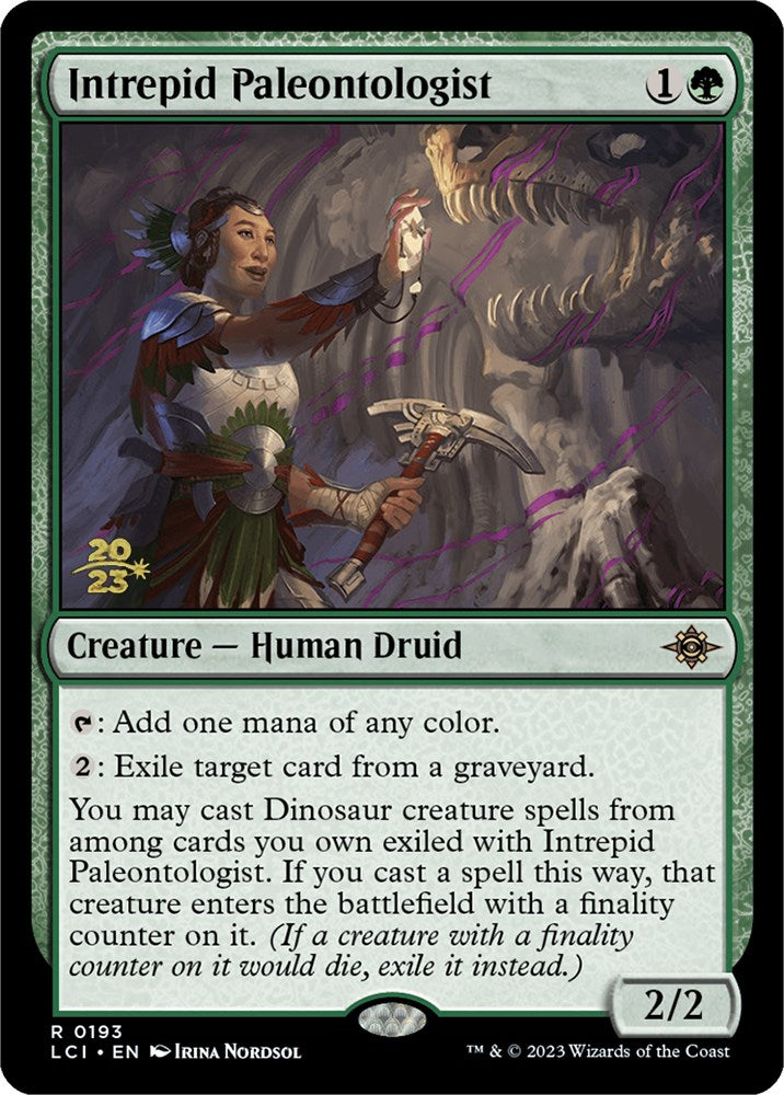 Intrepid Paleontologist [The Lost Caverns of Ixalan Prerelease Cards] | The CG Realm