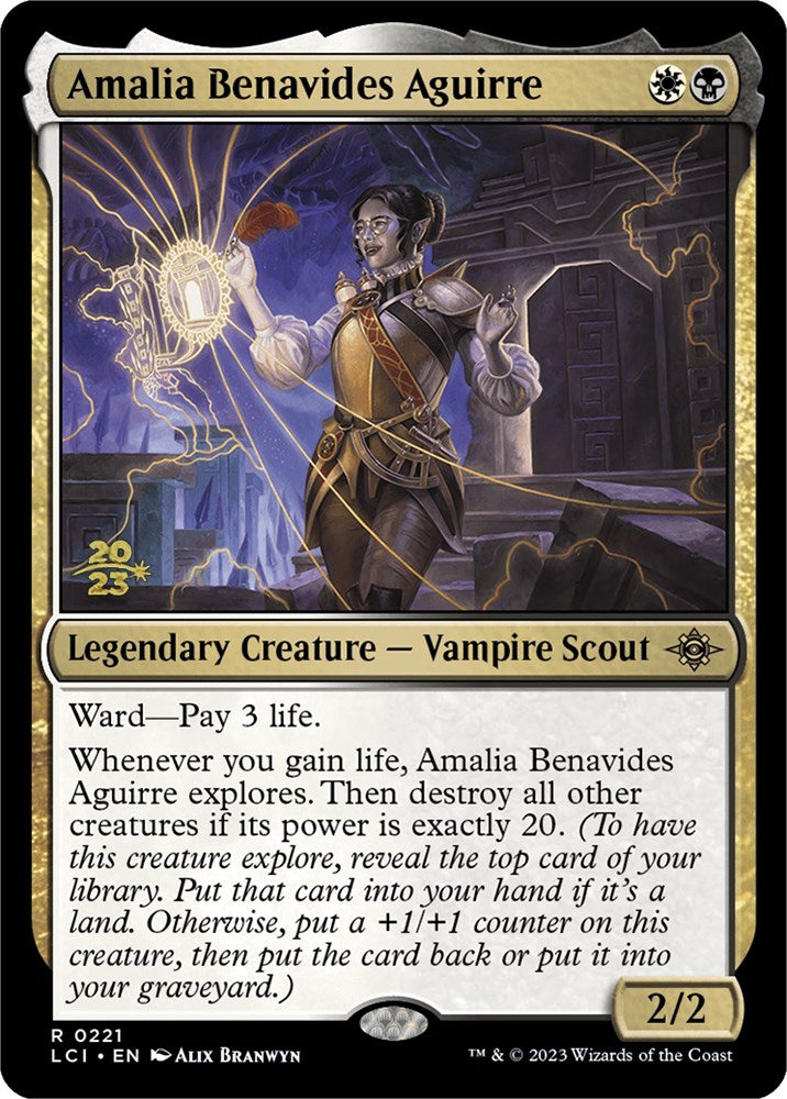 Amalia Benavides Aguirre [The Lost Caverns of Ixalan Prerelease Cards] | The CG Realm