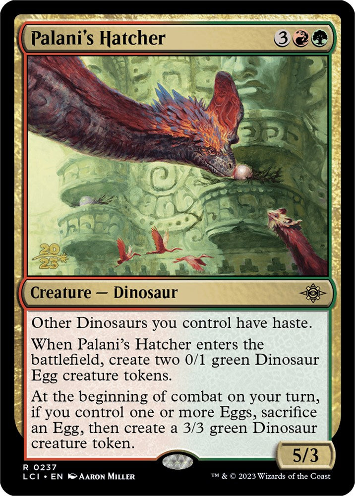 Palani's Hatcher [The Lost Caverns of Ixalan Prerelease Cards] | The CG Realm