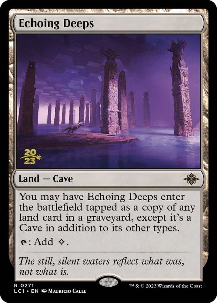 Echoing Deeps [The Lost Caverns of Ixalan Prerelease Cards] | The CG Realm