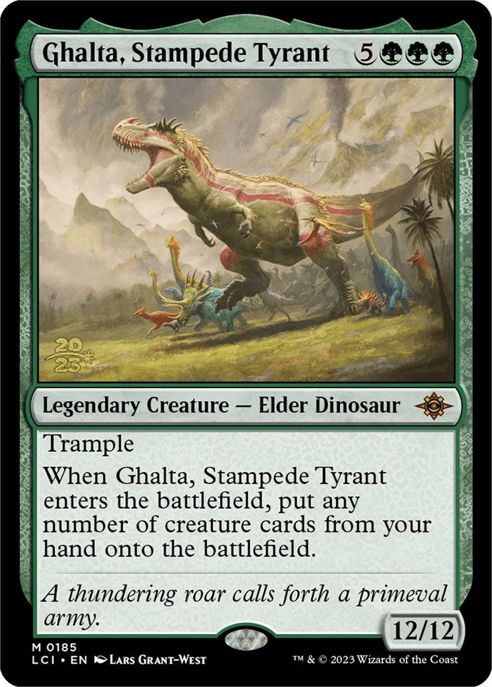 Ghalta, Stampede Tyrant [The Lost Caverns of Ixalan Prerelease Cards] | The CG Realm
