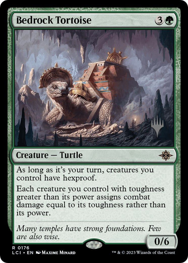 Bedrock Tortoise (Promo Pack) [The Lost Caverns of Ixalan Promos] | The CG Realm