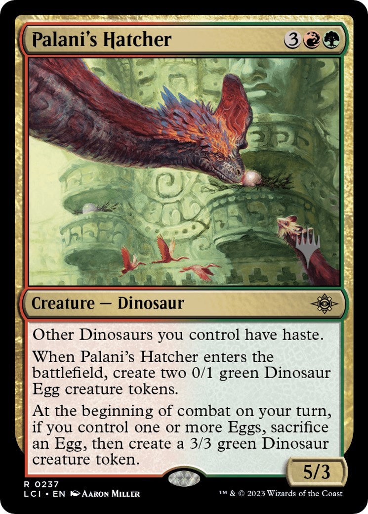 Palani's Hatcher (Promo Pack) [The Lost Caverns of Ixalan Promos] | The CG Realm