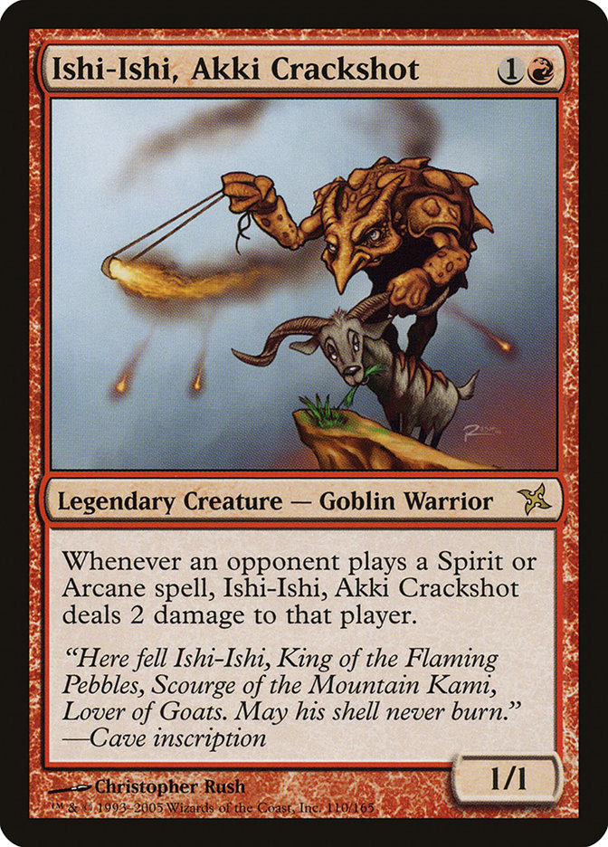 Ishi-Ishi, Akki Crackshot [Betrayers of Kamigawa] | The CG Realm