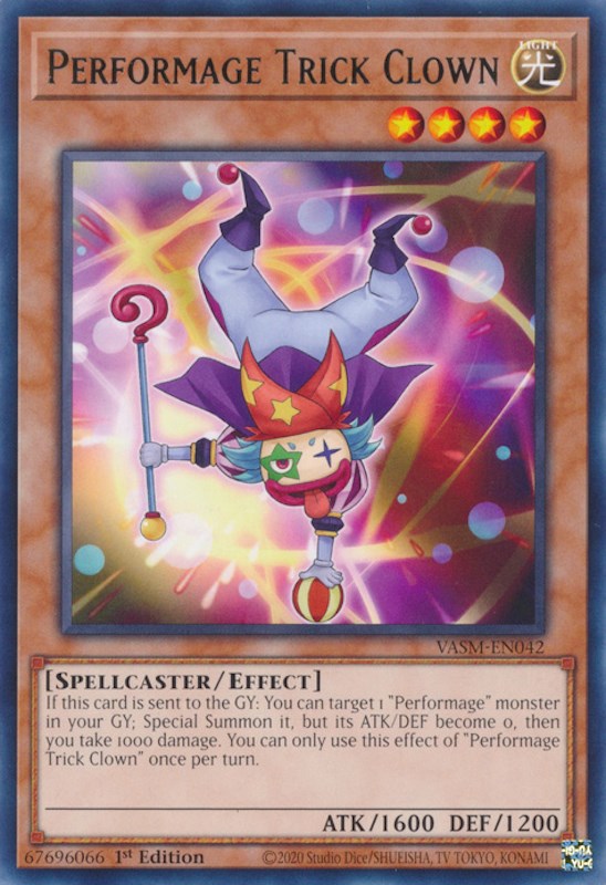 Performage Trick Clown [VASM-EN042] Rare | The CG Realm
