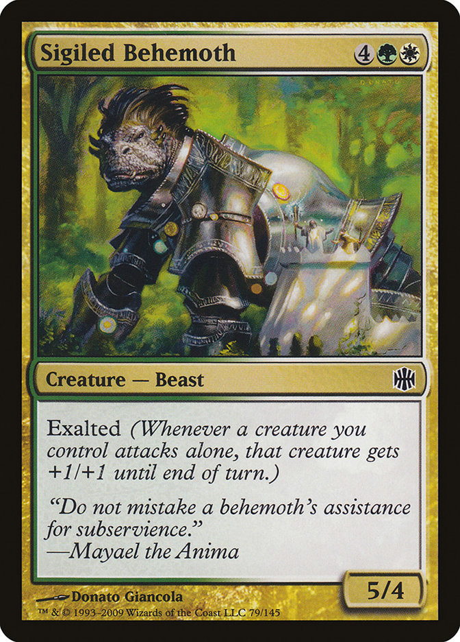 Sigiled Behemoth [Alara Reborn] | The CG Realm