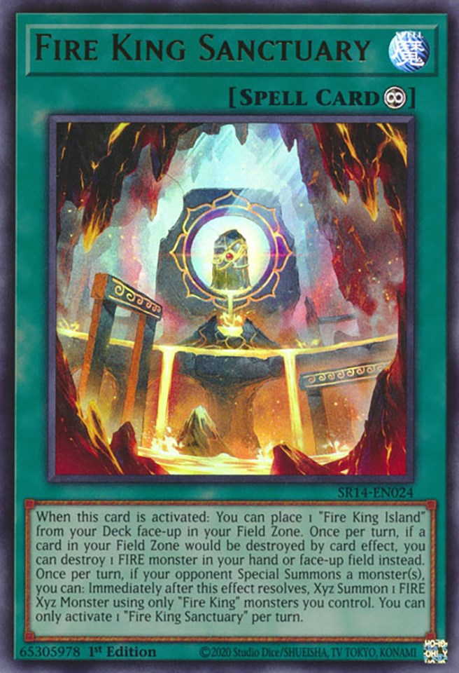 Fire King Sanctuary [SR14-EN024] Ultra Rare | The CG Realm