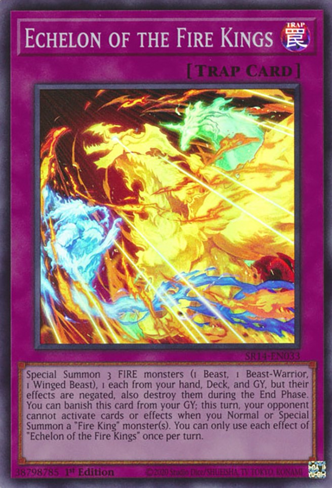 Echelon of the Fire Kings [SR14-EN033] Super Rare | The CG Realm