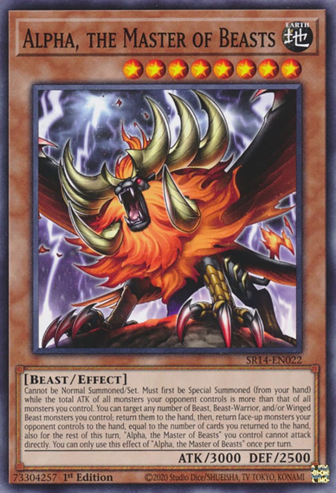 Alpha, the Master of Beasts [SR14-EN022] Common | The CG Realm
