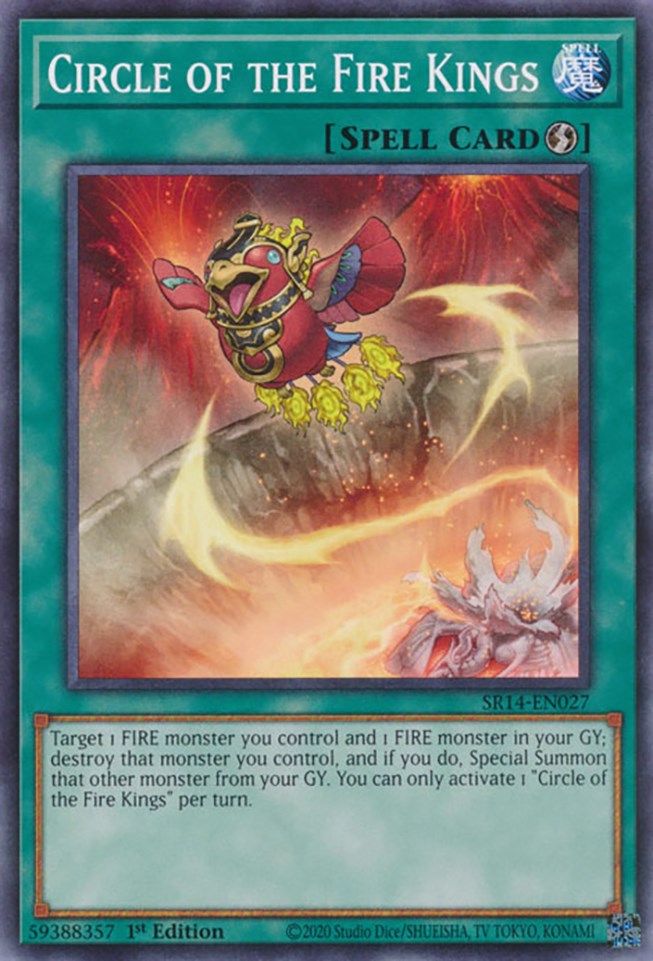Circle of the Fire Kings [SR14-EN027] Common | The CG Realm