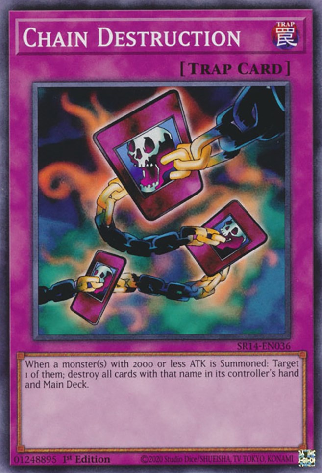 Chain Destruction [SR14-EN036] Common | The CG Realm