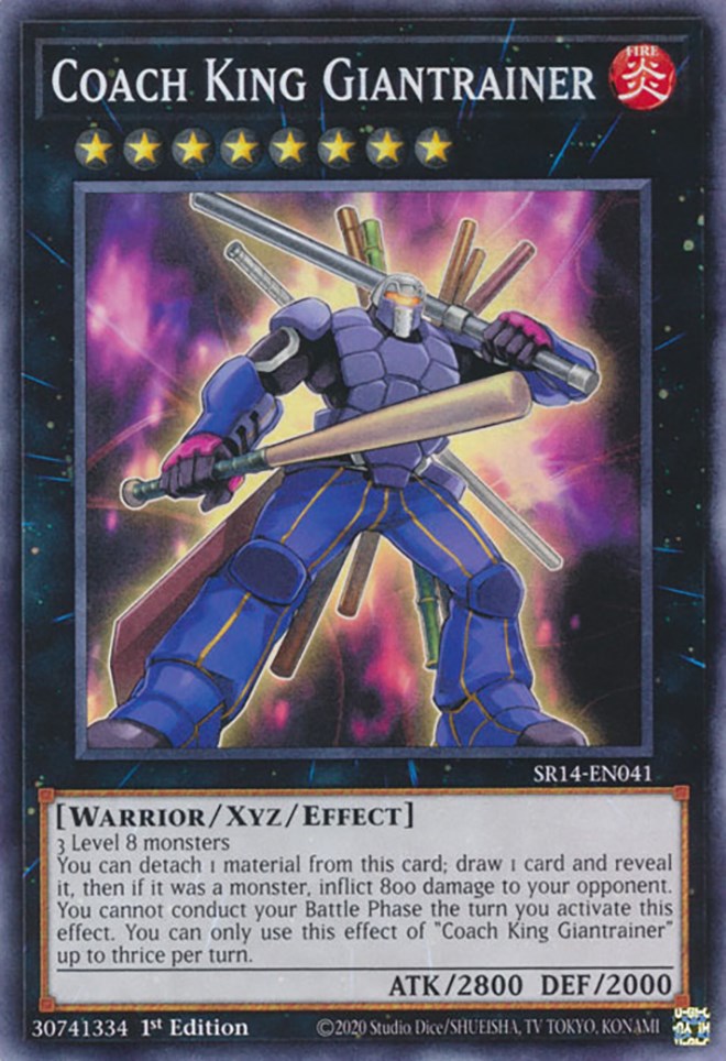 Coach King Giantrainer [SR14-EN041] Common | The CG Realm