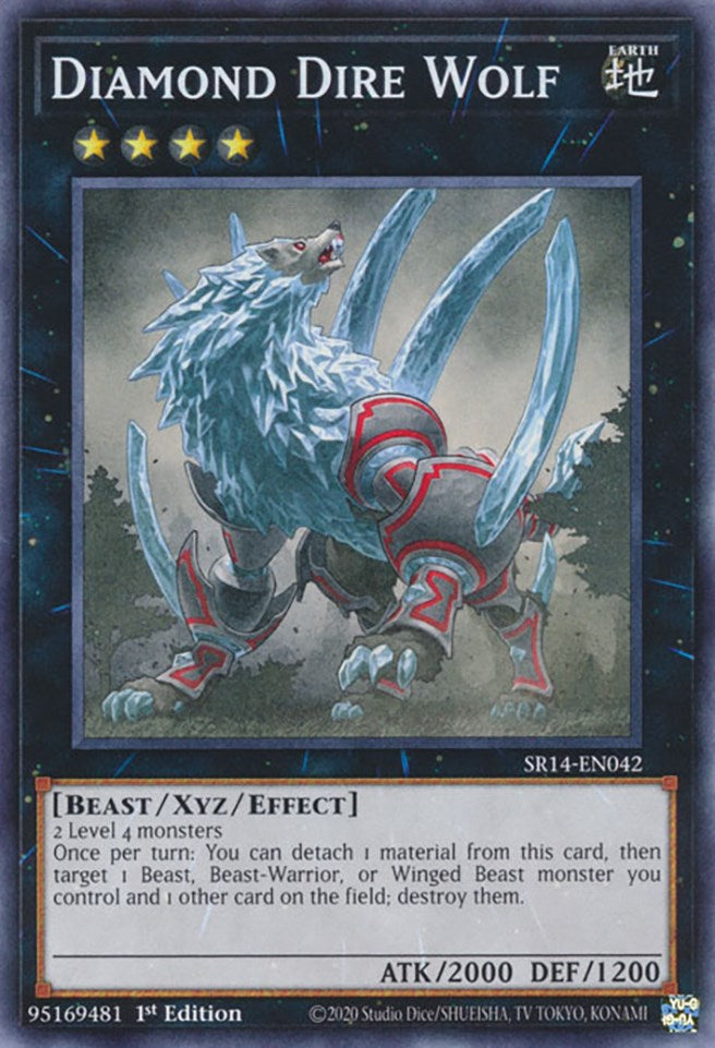 Diamond Dire Wolf [SR14-EN042] Common | The CG Realm