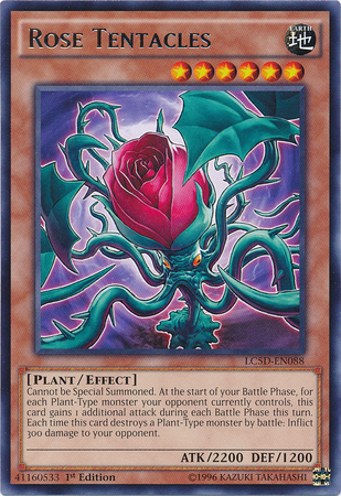 Rose Tentacles [LC5D-EN088] Rare | The CG Realm